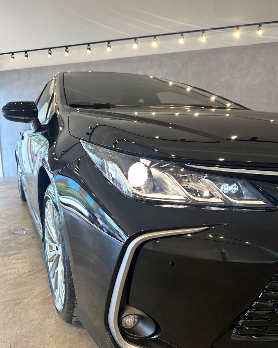 Toyota Corolla blindado da VER BRASÍLIA: detalhe do farol